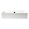Alfi Brand ALFI brand ABC122 White 22" Rectangular Wall Mounted Ceramic Sink with Faucet Hole ABC122 - alternate 10